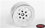 RC4WD Stamped Steel 1.7" Beadlock Wagon Wheels (White) (4)