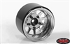 RC4WD Deep Dish Wagon 1.55" Stamped Steel Beadlock Wheels Chrome (4)
