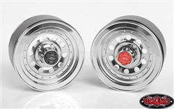 RC4WD Classic 10-Hole Chrome 1.9" Beadlock Wheels (4)