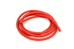 Racers Edge 12 AWG Silicone Wire, 3', Red