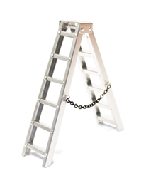 Racers Edge 1/10 Scale Miniature Aluminum Step Ladder 4" (100mm)