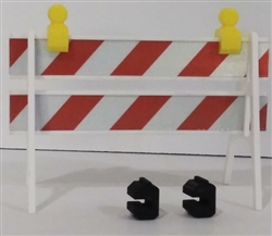 RC Mayhem Garage 1/10 Scale Reflective Barricade