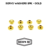 REEFS RC Servo Washers - Gold (8)