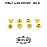 REEFS RC Servo Washers - Gold (8)