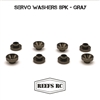 REEFS RC Servo Washers 8pk- Gray