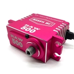 REEFS RC Raw 500 High Torque HV Waterproof Brushless Servo - Limited Edition Pink