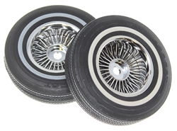 Redcat Lowrider Wire Wheels with Tires (2)