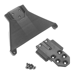 RPM Front Bulkhead LCG Slash 4X4 Black