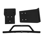 RPM Front Bumper / Skid Plate, Black: SLH 4x4