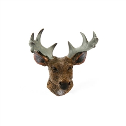 Miniature Deer Head with Antlers