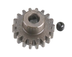 Robinson Racing Extra Hard Steel 5mm Bore 1 Mod Pinion Gear 18T