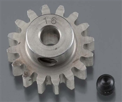 Robinson Racing Hardened 1/8" Shaft Pinion Gear 32P 16T