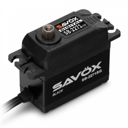 Savox SB-2271SG-BE "High Speed" Brushless Steel Gear Digital Servo (High Voltage) - Black Edition