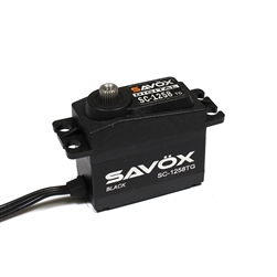 Savox SC-1258TG Standard Size Coreless Titanium Gear Digital Servo .08/167oz - Black Edition