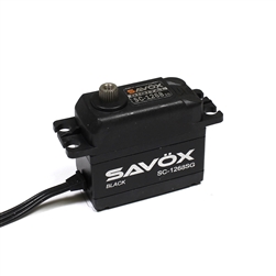 Savox SC-1268SG Standard Size High Torque Metal Gear Digital Servo .11/347oz - Black Edition