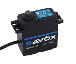 Savox SW-1212SG Waterproof High Torque High Voltage Coreless Digital Servo - Black Edition