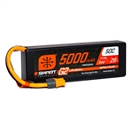 Spektrum 2S 7.4V 5000mAh 50C Smart G2 Hardcase LiPo Battery - IC3