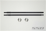 SSD RC HD Centered Rear Axle Shafts for Wraith / RR10 Bomber
