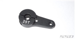 SSD RC 25T Aluminum Servo Horn (Black)