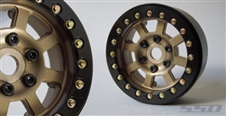 SSD RC 1.9" Assassin Beadlock Wheels (Bronze) (2)