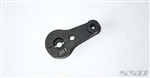 SSD RC 25T Aluminum Servo Arm (Black) for TRX-4