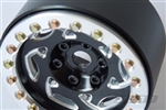 SSD RC Single 1.9" Champion Beadlock Wheel (Black / Silver) (1)