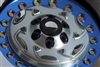 SSD RC Single 1.9" Champion Beadlock Wheel (Silver / Blue) (1)