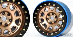 SSD RC 2.2" D Hole PL Beadlock Wheels (Bronze) (2)