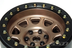 SSD RC Single 2.2" D Hole Beadlock Wheel (Bronze) (1)