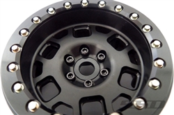 SSD RC Single 2.2" Contender Beadlock Wheel (Black) (1)