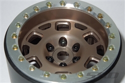 SSD RC Single 2.2" Contender Beadlock Wheel (Bronze) (1)