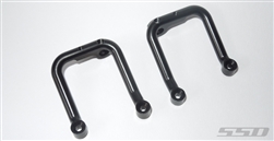 SSD RC Trail King Aluminum Front Shock Hoops (Black)