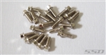 SSD RC Silver M2 x 5mm Scale Hex Bolts (20)