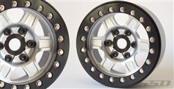 SSD RC 1.9" Challenger Beadlock Wheels (Silver) (2)