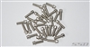 SSD RC M2.5 x 8mm Scale Hex Bolts - Silver (30)