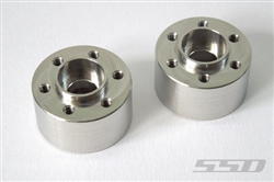 SSD RC Steel 6mm Offset Wheel Hubs (2)