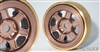 SSD RC 1.0" Aluminum / Brass Challenger Wheels (Bronze) (2)