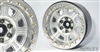 SSD RC 2.2" Bouncer Beadlock Wheels (Silver) (2)
