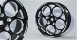 SSD RC 5 Hole Front 2.2" Drag Racing Wheels (Black) (2)