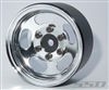 SSD RC Single 1.55" Steel Slot Wheel (Chrome) (1)