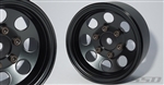 SSD RC 1.55" Steel 8 Hole Wheels (Black) (2)