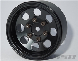 SSD RC Single 1.55" Steel 8 Hole Wheel (Black) (1)