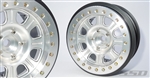 SSD RC 2.9" Bouncer Beadlock Wheels for SCX6 (Silver) (2)