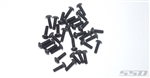 SSD RC M2.5 x 8mm Button Head Screws Black (32)