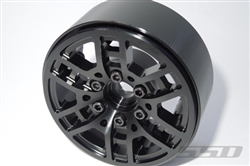 SSD RC Single 1.9" Toycoma Beadlock Wheel (Black) (1)