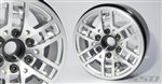 SSD RC 1.9" Toycoma Beadlock Wheels (Silver) (2)