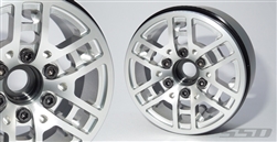 SSD RC 1.9" Toycoma Beadlock Wheels (Silver) (2)