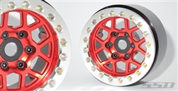 SSD RC 1.9" Boxer Wheels (Red) (2)