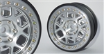 SSD RC 2.9" Boxer Beadlock Wheels for SCX6 (Silver) (2)