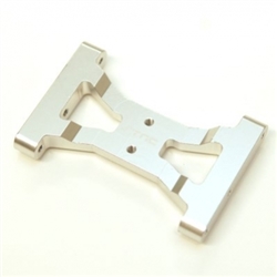 STRC Aluminum Solid One-Piece HD Rear Chassis Brace TRX-4 (Silver)